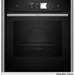 Neff NVS60P6M0 (B69VY7MY0 + Z9060MY0) Φούρνος άνω Πάγκου 71lt χωρίς Εστίες Π59.6εκ. Metallic Silver